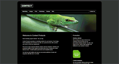 Desktop Screenshot of contextproducts.co.uk